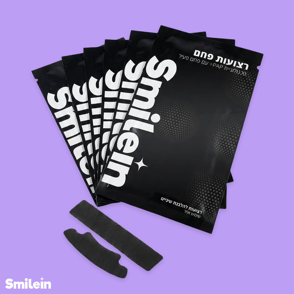 StrapsIn - רצועות פחם להלבנת שיניים