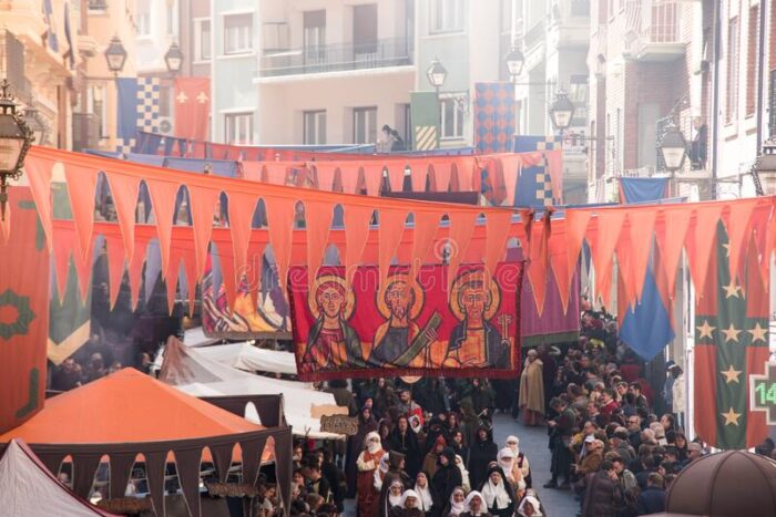 Teruel España Febrero Fiesta Medieval De Bodas Isabel Segura Recreando La Leyenda Los Amantes 174326183
